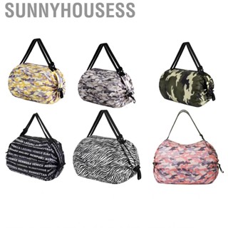 Sunnyhousess Foldable Grocery Bag Design Large  Oxford Fabric Widely Used Reusable Shopping