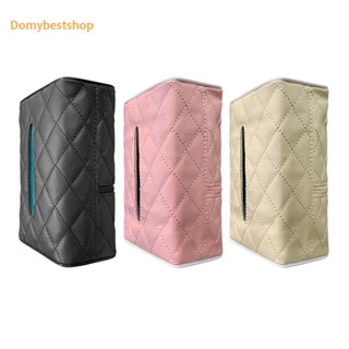 [Domybestshop.th] กล่องกระดาษทิชชู่ แบบแขวนเบาะหลังรถยนต์