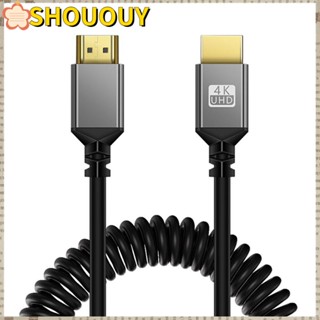 Shououy สายเคเบิล HDMI 2.0 พรีเมี่ยม มอนิเตอร์ HDTV 4K @60HZ