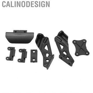 Calinodesign RC Rear Wing Fixed Set  Collision Bumper Black for 144001  Car