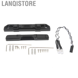 Lanqistore RC Car Front Rear Bumpers  Impact Resistant High Temperature Professional Lightweight for 1/24 AXI00005