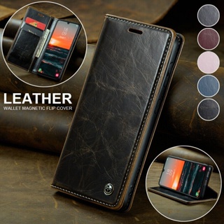 เคสหนัง ฝาพับ พร้อมช่องใส่บัตร หรูหรา สําหรับ Samsung S20 FE S10 S9 S8 Ultra Plus