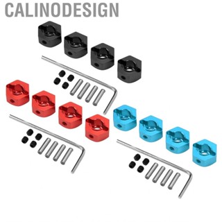 Calinodesign RC Car Hex Hubs Drive Adapter 12mm Wheel Nuts Bend Resistant for 1/10 RC car