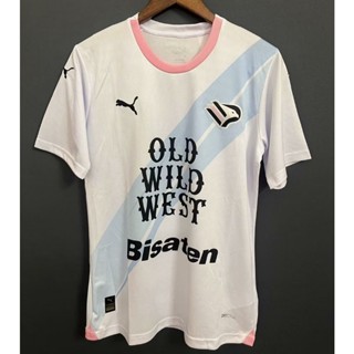 เสื้อกีฬาแขนสั้น ลายทีมชาติฟุตบอล Palermo White Jersey 23-24 ไซซ์ S-XXL ชุดเหย้า สําหรับผู้ชาย