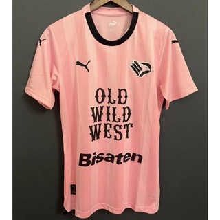 เสื้อกีฬาแขนสั้น ลายทีมชาติฟุตบอล Palermo Pink Jersey S-XXL 23-24 ชุดเหย้า แห้งเร็ว สําหรับผู้ชาย