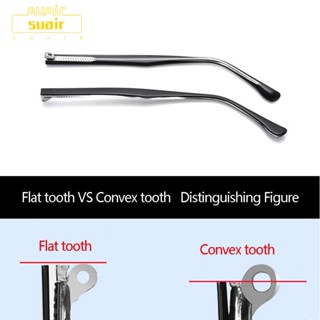 Suair 1 คู่ แว่นตา แขน แว่นตา สากล กันลื่น อุปกรณ์เสริมแว่นตา