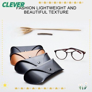 Clever กระเป๋าแว่นตากันแดด หนัง PU แฟชั่น อุปกรณ์เสริม