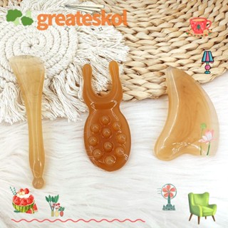 Greateskol แผ่นกัวซา เรซิน ลดอาการบวม สําหรับนวดหน้า จมูก ยกกระชับใบหน้า