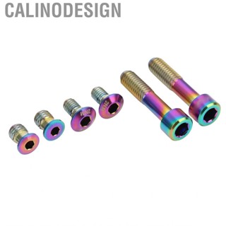 Calinodesign Thumb Shifter Fixing Bolts Kit  Thumb Shifter Bolts Kit Polished for Bicycle