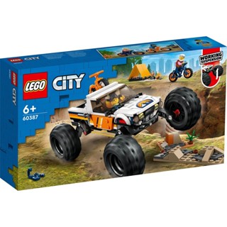 ชุดของเล่นตัวต่อเลโก้ City 60387 Off-Roader Adventures ขนาด 4x4 จํานวน 252 ชิ้น