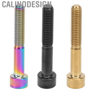 Calinodesign RISK Headset Stem Top Cap Fixing Bolt M6x40mm Column Head Bike Screw Titanium Alloy for