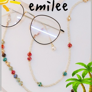 Emilee สายโซ่คล้องแว่นตากันแดด ป้องกันการสูญหาย สําหรับผู้หญิง