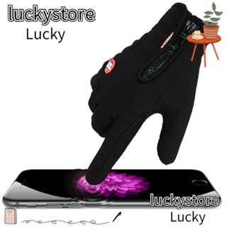 Lucky ถุงมือกีฬา กันลม ให้ความอบอุ่น แฟชั่น สําหรับเล่นสกี