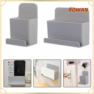 Rowans กล่องเก็บเครื่องปรับอากาศ ที่วางปลั๊กโทรศัพท์มือถือ ขาตั้ง ชั้นเหนียว ติดผนัง