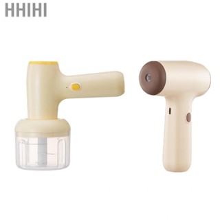 Hhihi Electric Garlic Chopper  Mixer Handheld for Vegetables