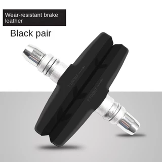 LUOLVTH 1 คู่จักรยานเงียบผ้าเบรค,ยาวนานทนทานจักรยาน V Braking Pads, ยาง 3 สี + ยางโลหะเบรค Pad จักรยานเสือภูเขา