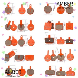 Amber ผ้าเบรกจักรยาน หลายสไตล์ บล็อกสากล คุณภาพสูง สําหรับจักรยานเสือภูเขา กลางแจ้ง