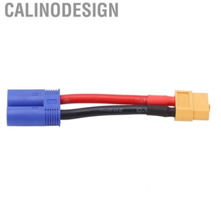 Calinodesign RC Connector Bendable Soft Silicone Cable XT60 Female To EC5 Male FAD