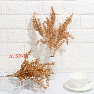 Alisond1 ช่อดอกไม้ปลอม พลาสติก DIY สําหรับตกแต่งบ้าน คริสต์มาส