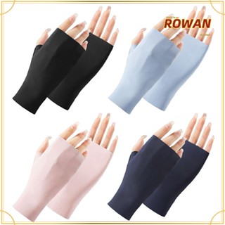 Rowans ถุงมือกันแดด แบบบาง เซ็กซี่ สําหรับขี่จักรยาน 1 คู่