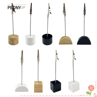 Peonypavilion คลิปหนีบรูปภาพ ตัวเลข ทรงสี่เหลี่ยม แบบไม้ ทรงกลม สําหรับปาร์ตี้ฮาโลวีน