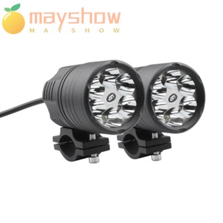 Mayshow ไฟหน้า LED ไฟหน้ารถจักรยานยนต์ แบบสากล