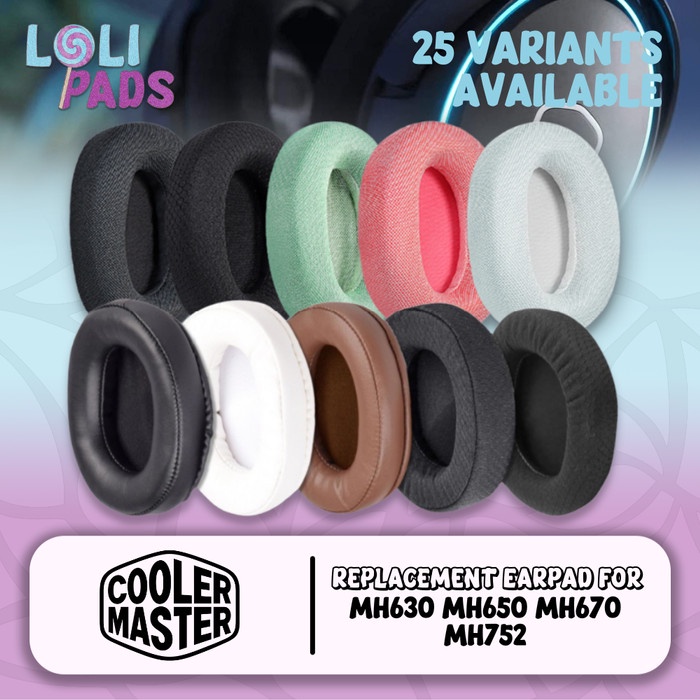 แผ่นรองหูฟังโฟม Cooler Master MH630 MH650 MH670 MH752 Earcup