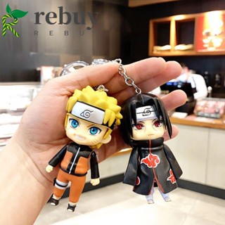 Rebuy พวงกุญแจ จี้คอสเพลย์นารูโตะ Uchiha Itachi Sasuke สําหรับห้อยกระเป๋า