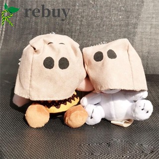 Rebuy พวงกุญแจ จี้ตุ๊กตาการ์ตูน Snoopy Charlie Brown แบบนิ่ม ขนาดมินิ ของเล่นสําหรับเด็ก