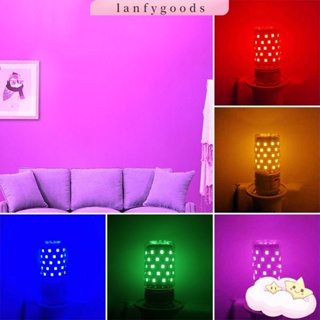 Lanfy หลอดไฟ LED อลูมิเนียม E14 E27 85-265V ไม่มีการสั่นสะเทือน สว่างพิเศษ สําหรับตกแต่งบ้าน