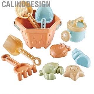 Calinodesign Sand Toys  Plastic Adorable Appearance Play Set Safe 10PCS for Gifts Toddlers