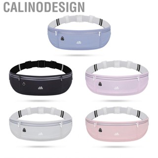 Calinodesign Fanny Pack  Elastic Large  Nylon Waist Bag for Exercise