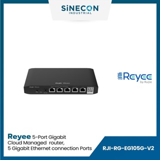 Ruijie รูเจีย รุ่น RG-EG105G-V2 เร้าเตอร์ Reyee RG-EG105G V2 5-Port Gigabit Cloud Managed router