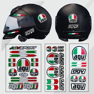 สติกเกอร์สะท้อนแสง AGV สําหรับติดตกแต่งหมวกกันน็อครถจักรยานยนต์