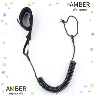 Amber เชือกจูงข้อเท้า TPU 5 มม. 10 ฟุต สําหรับบอร์ดไม้พาย