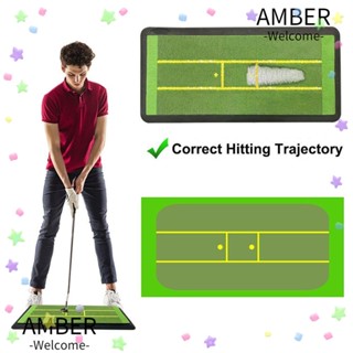 Amber เสื่อฝึกตีกอล์ฟ สําหรับกีฬากอล์ฟ