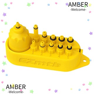 Amber อะแดปเตอร์เชื่อมต่อท่อไอเสียน้ํามันเบรก สําหรับจักรยานเสือหมอบ