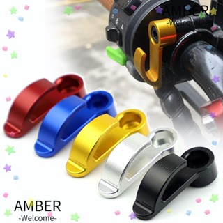 Amber ตะขอแขวน ติดตั้งง่าย สําหรับรถจักรยานยนต์ สกูตเตอร์ จักรยานไฟฟ้า