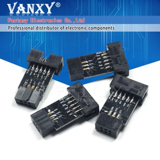 บอร์ดอะแดปเตอร์ 10Pin เป็น 6Pin สําหรับ AVRISP MKII USBASP STK500 5 ชิ้น