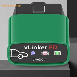 [Domybestshop.th] เครื่องสแกนเนอร์ VLinker FD+ OBD2 BLE บลูทูธ 4.0 Foescan V2.2 สําหรับ Ford