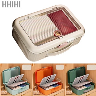 Hhihi Document Organizer  Two Layer Liner Dustproof Multifunctional PP Large  for Storage