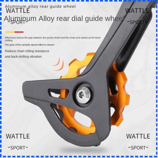 Wattle ล้อจ็อกกี้ อะลูมิเนียมอัลลอย แบบพกพา 5 สี 11T อุปกรณ์เสริม สําหรับรถจักรยานเสือภูเขา 3 ชิ้น