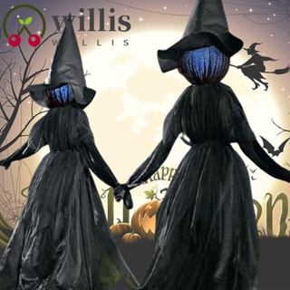 Willis แม่มด กันน้ํา สําหรับตกแต่งปาร์ตี้ฮาโลวีน DIY