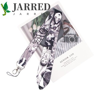 Jarred Junji Ito สายคล้องโทรศัพท์มือถือ ห้อยจี้รูปการ์ตูนอนิเมะ ใส่บัตรประจําตัวประชาชน และกล้องถ่ายรูป