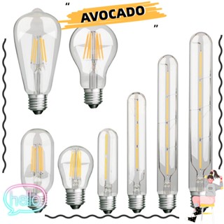 Avocarr หลอดไฟ E27 ขั้วต่อสกรู สีขาวอบอุ่น สไตล์วินเทจย้อนยุค สําหรับตกแต่ง