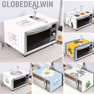 Globedealwin Microwave Cover Cloth Oven Cute Dust Proof Shiled Universal Oil Nordic Style Simple Parts