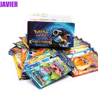 Javier การ์ดโปเกม่อน การ์ดของขวัญเด็ก ของเล่น GX Tag Unbroken Evolutions การ์ดสะสม