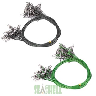 [Seashell02.th] สายลวดเหล็ก กันกัด แข็งแรงมาก อุปกรณ์เสริมตกปลา