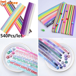 Sutee แถบกระดาษ สีแคนดี้ DIY สําหรับตกแต่ง 540 ชิ้น ต่อล็อต