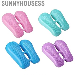 Sunnyhousess Mini Multifunctional Inflatable Stepper PVC  Dot Exercise Cushion Board for Home Gym